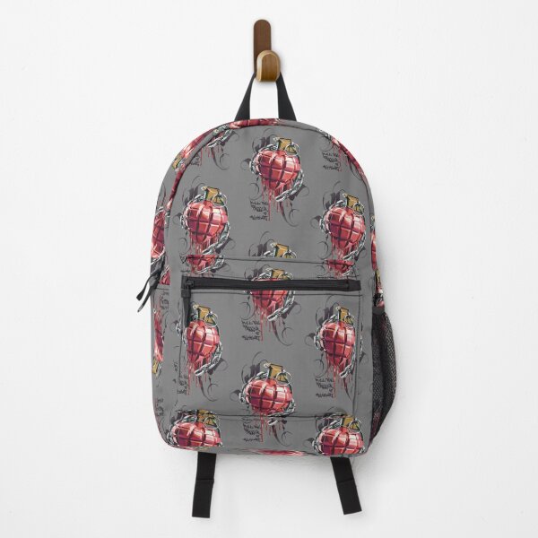 Item preview, Pull the Trigger of My Heart – Heart Grenade Art, Emotional Love Explosion Design designed and sold by Pandositive.