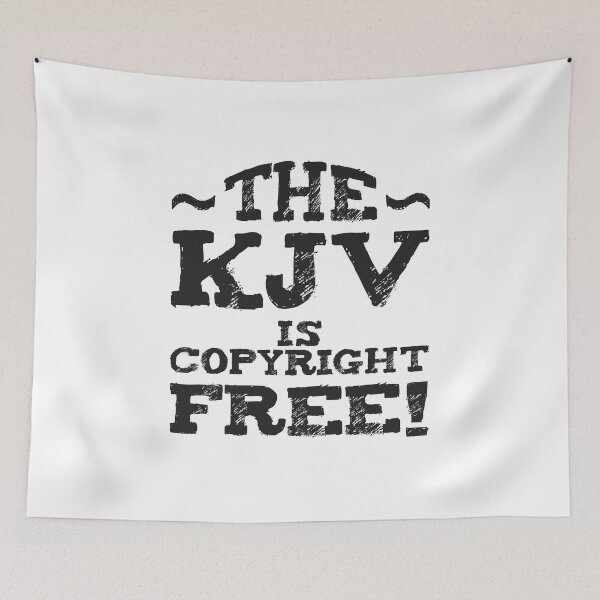 Item preview, The KJV is Copyright Free, King James Bible designed and sold by Angela Dow.
