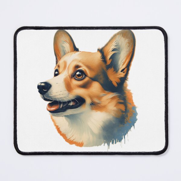 Item preview, Cute Corgie dog portrait designed and sold by adey68.