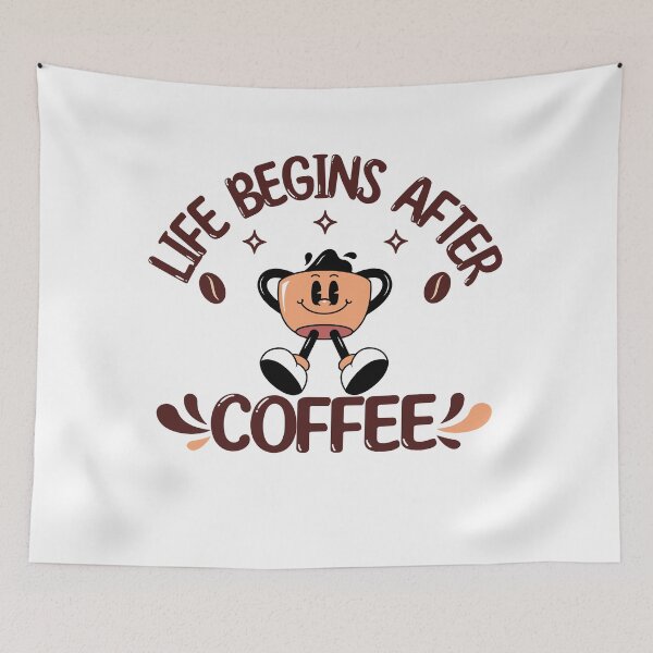 Item preview, Life Begins After Coffee designed and sold by Athor-real.