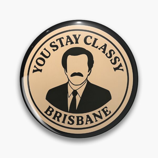 Item preview, Anchorman Inspired Retro Australia Print: Brisbane designed and sold by PinUpPizzazz.