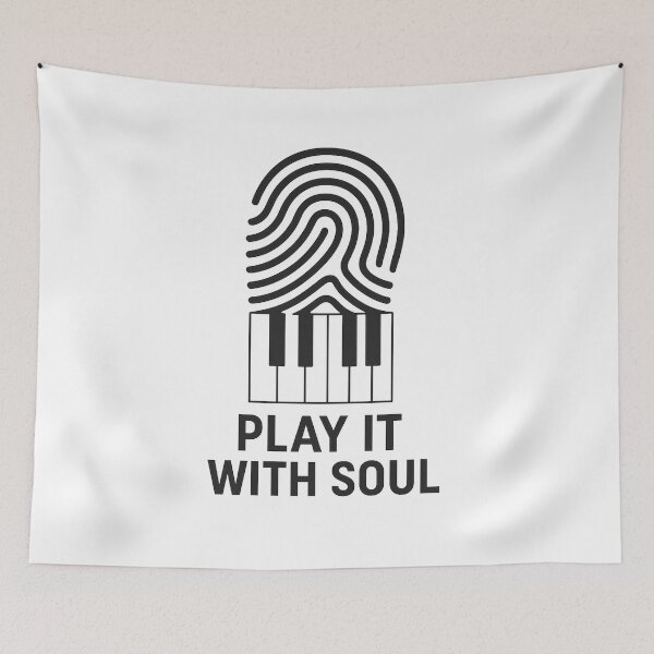 Item preview, Play It With Soul – Leave Your Mark designed and sold by butikoshop.