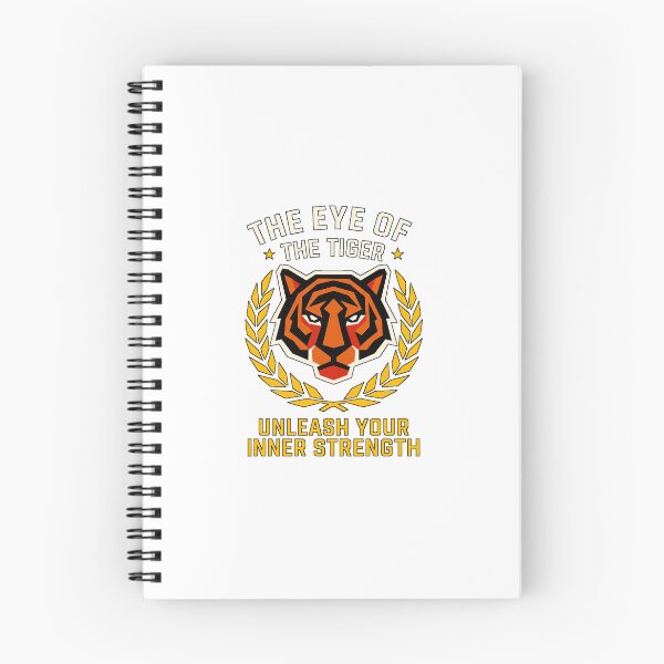 Item preview, THE EYE OF THE TIGER — Fierce Orange Tiger Emblem designed and sold by Cabrasco.