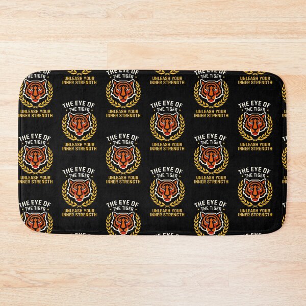 Item preview, THE EYE OF THE TIGER — Fierce Orange Tiger Emblem designed and sold by Cabrasco.