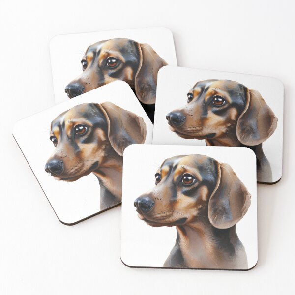 Item preview, Stylish Dachshund dog portrait designed and sold by adey68.