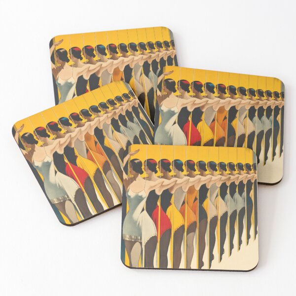 Item preview, Art Deco 1920s AI Hybrid Parody 5 | Modern Dance designed and sold by NickWhittleArt.