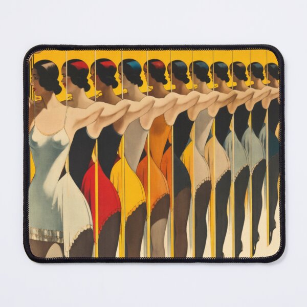 Item preview, Art Deco 1920s AI Hybrid Parody 5 | Modern Dance designed and sold by NickWhittleArt.