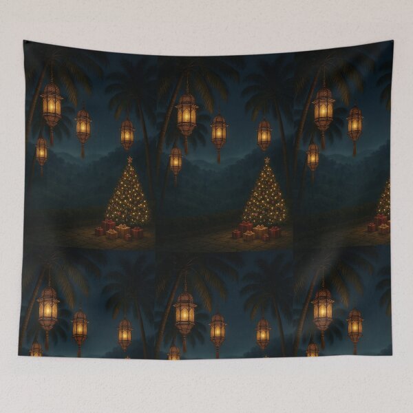 Item preview, Sri Lankan Luxe Christmas – Golden Lantern Night  designed and sold by Ceylon Luxe Collections.