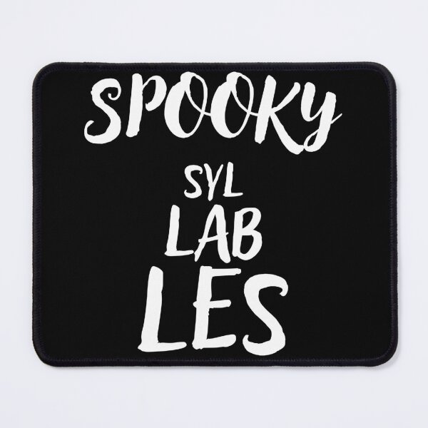 Item preview, Spooky Syllables – Halloween English Teacher Shirt | Dark Mode Edition designed and sold by Lunaria Arts.
