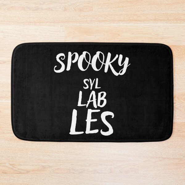 Item preview, Spooky Syllables – Halloween English Teacher Shirt | Dark Mode Edition designed and sold by Lunaria Arts.