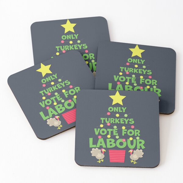 Item preview, Only turkeys vote for Labour designed and sold by Gammonandpineapple.