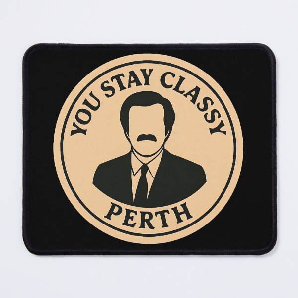 Item preview, Anchorman Inspired Retro Australia Print: Perth designed and sold by PinUpPizzazz.