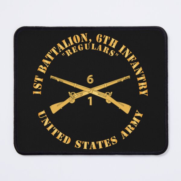 Item preview, Army - 1st Battalion, 6th Infantry Regiment Branch - Regulars - US Army X 300 designed and sold by Military Insignia Products.