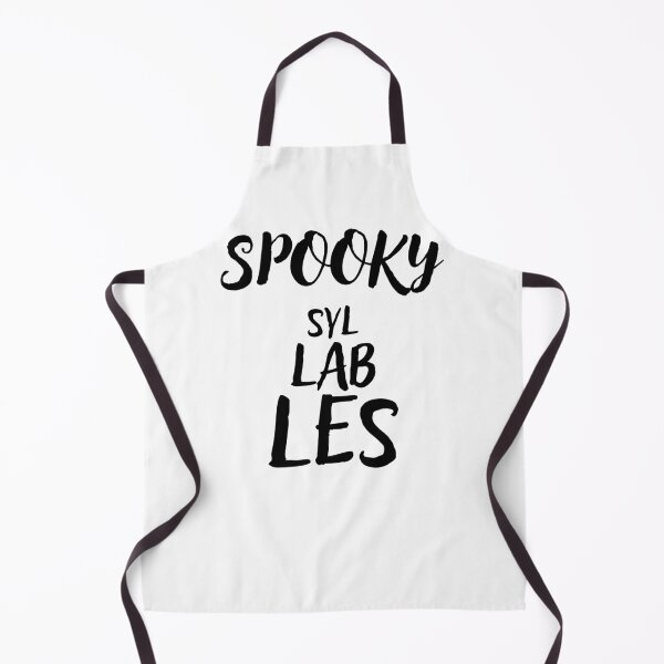 Item preview, Spooky Syllables – Funny Halloween Teacher Design | Light Art Edition designed and sold by Lunaria Arts.