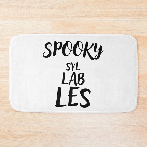 Item preview, Spooky Syllables – Funny Halloween Teacher Design | Light Art Edition designed and sold by Lunaria Arts.