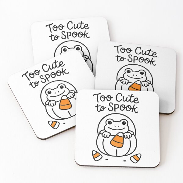 Item preview, Too Cute to Spook Frog Shirt designed and sold by TheFrogPunk.