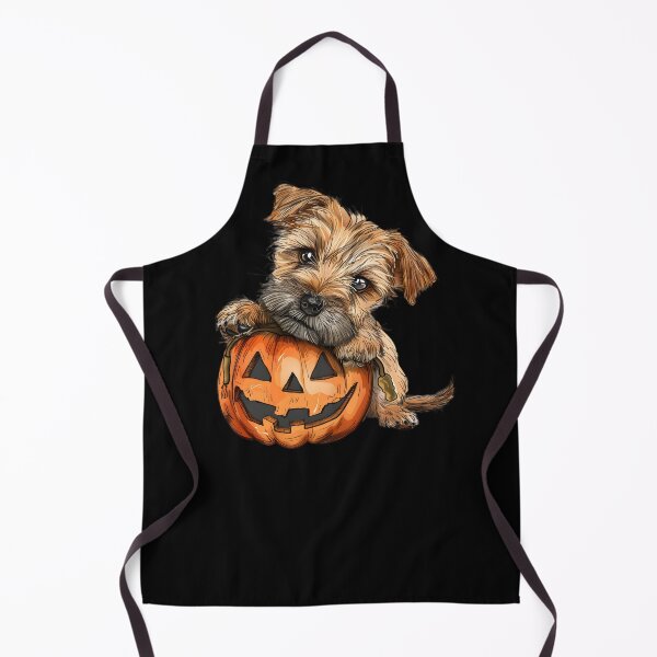 Item preview, Border Terrier Puppy with Halloween Pumpkin designed and sold by Amazing-Kortez.