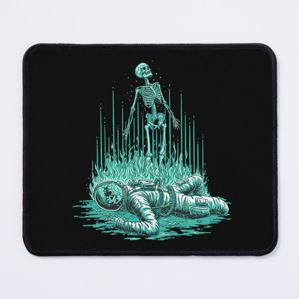 Item preview, Soul Astronaut Skeleton Floating Eerie Space Art designed and sold by TeeARTHY.