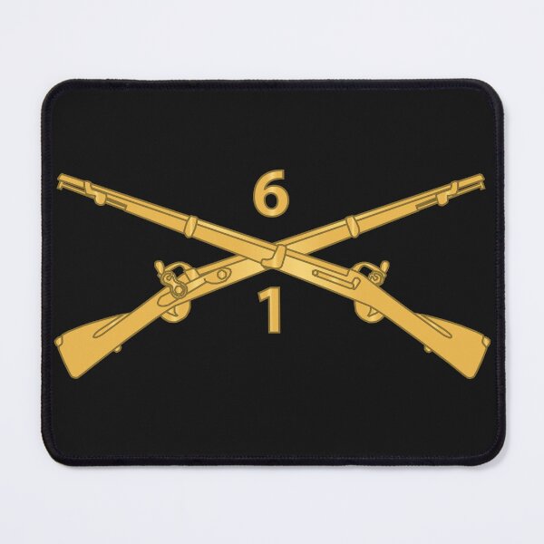 Item preview, Army - 1st Battalion, 6th Infantry Regiment Branch wo Txt 300 designed and sold by Military Insignia Products.