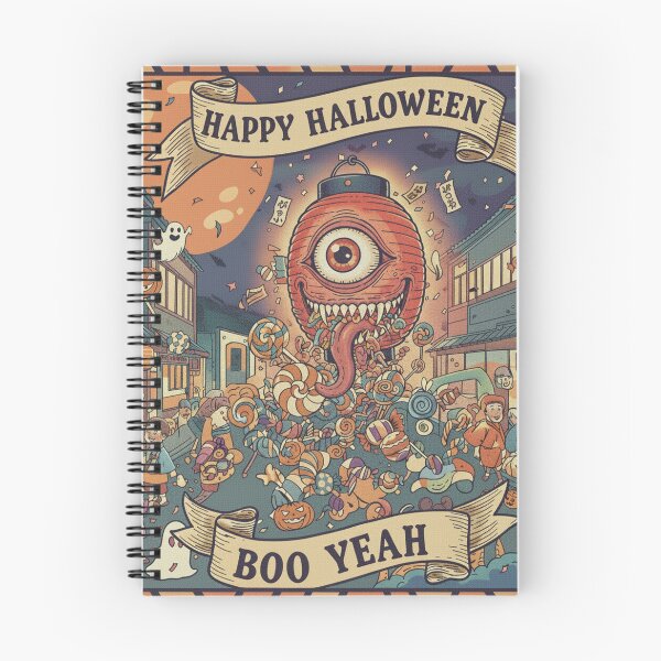 Item preview,  lantern monster are eating Candy designed and sold by EvardeanPlus.