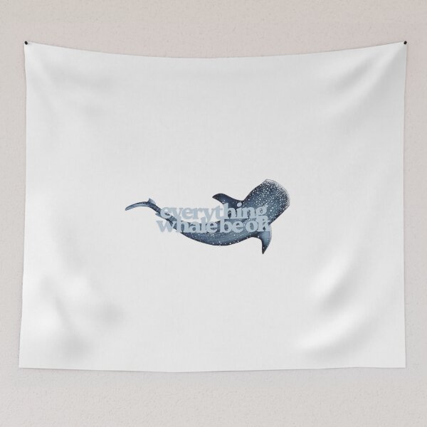 Item preview, Everything Whale Be Ok designed and sold by Peaceful Palm .