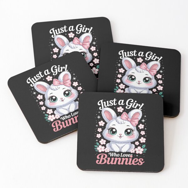 Item preview, Just a Girl Who Loves Bunnies designed and sold by jkrphoto.