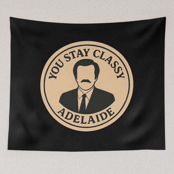 Item preview, Anchorman Inspired Retro Australia Print: Adelaide designed and sold by PinUpPizzazz.