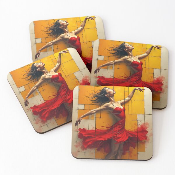 Item preview, The Fire of Desire - Sensual Dance Illustration designed and sold by ZykeArt.
