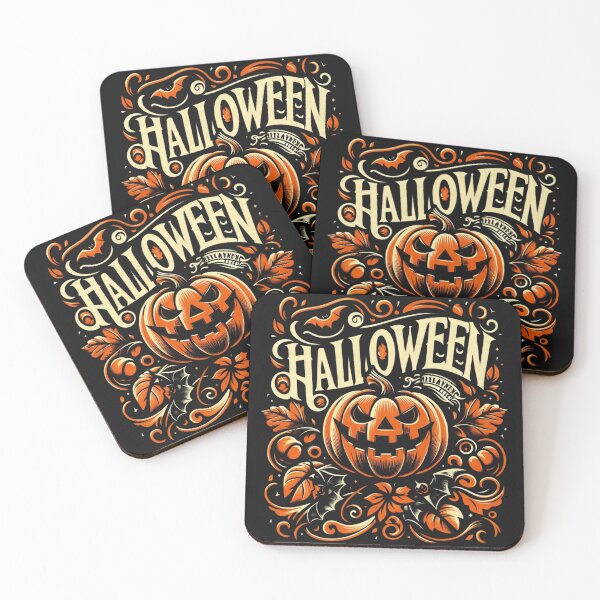Item preview, Spooky Halloween Logo Design designed and sold by BladiWear.