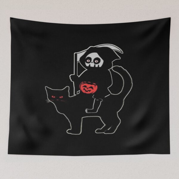 Item preview, Death Rides the Black Cat Tonight designed and sold by Nirmala67.
