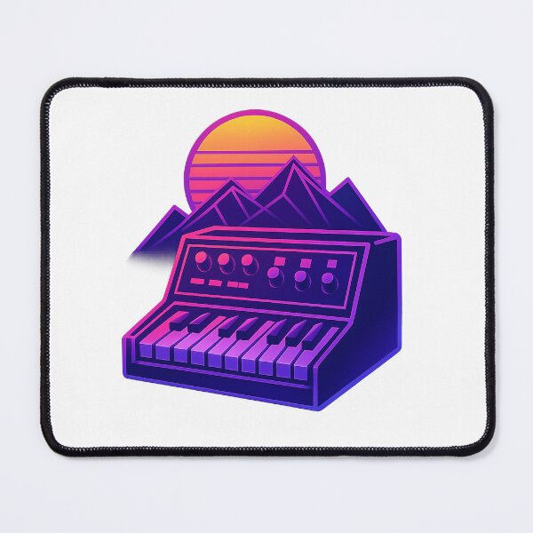Item preview, Synthwave Spirit – Retro Neon Design designed and sold by butikoshop.