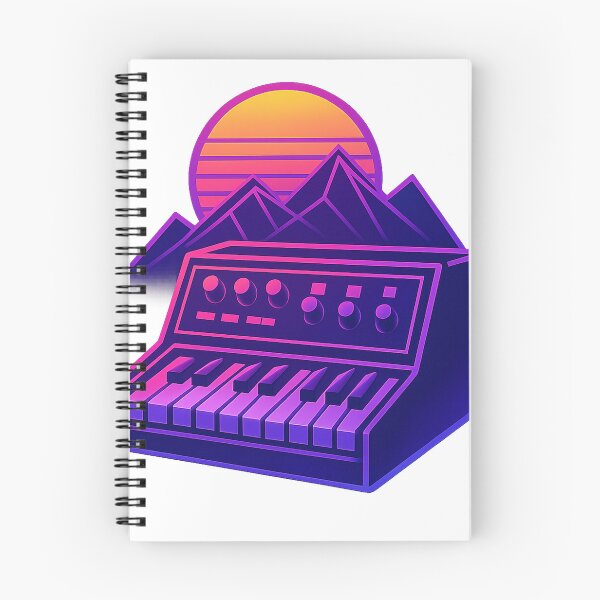 Item preview, Synthwave Spirit – Retro Neon Design designed and sold by butikoshop.