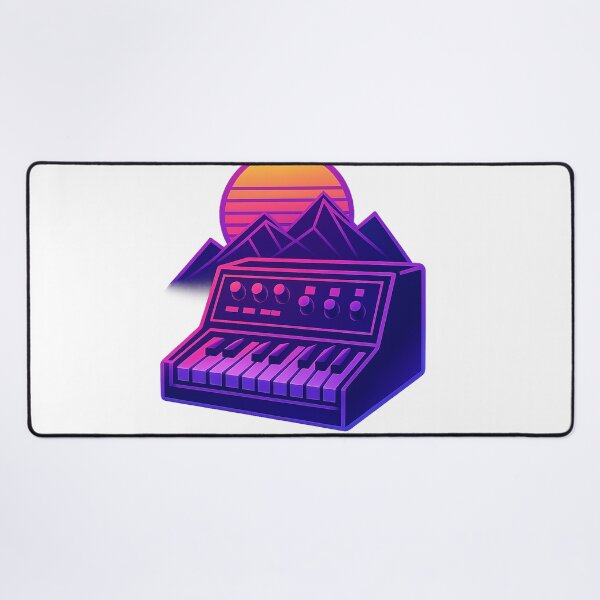 Item preview, Synthwave Spirit – Retro Neon Design designed and sold by butikoshop.