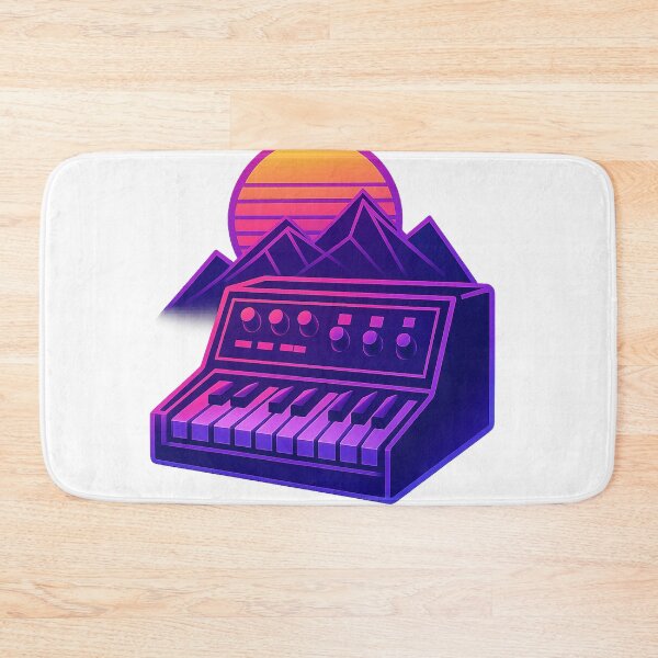 Item preview, Synthwave Spirit – Retro Neon Design designed and sold by butikoshop.