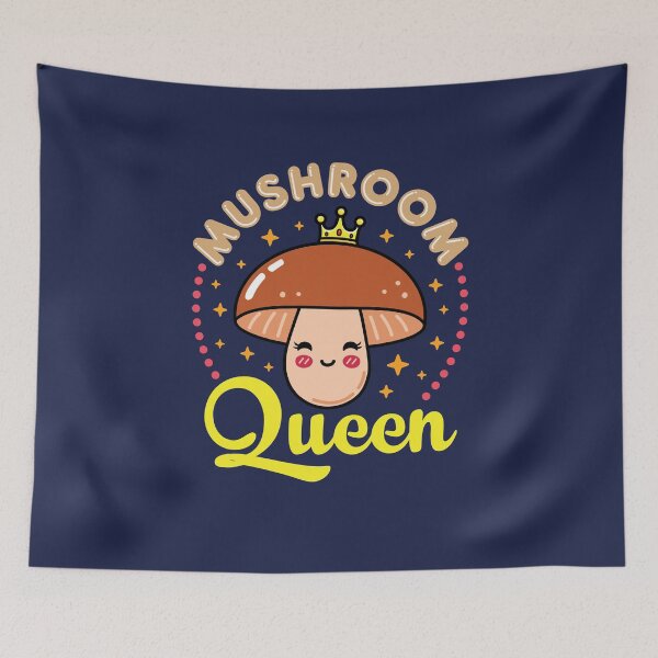 Item preview, Mushroom Queen Mycologist Shroom Hunter designed and sold by jaygo.