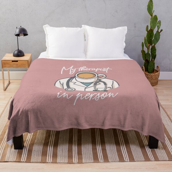 Item preview, My Coffee, My Therapy – Funny Coffee Lover Quote Design designed and sold by MagicShop3000.