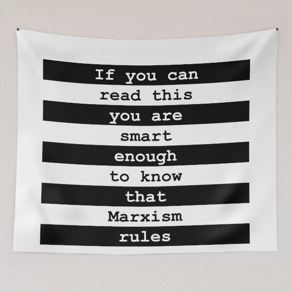 Item preview, Smart enough to know Marxism rules designed and sold by GetItGiftIt.