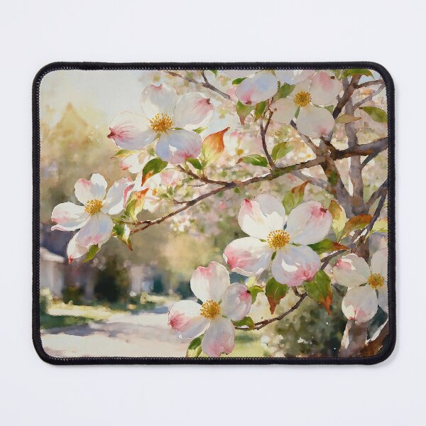 Item preview, Dogwood Blossoms Study C In Watercolors designed and sold by Oldetimemercan.