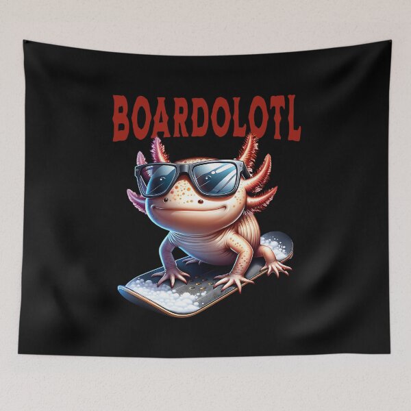 Item preview, Boardolotl funny Christmas design designed and sold by ReneMM.