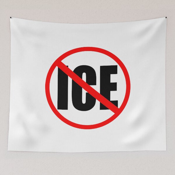 Item preview, Abolish ICE - Immigrants Rights designed and sold by PixVib.