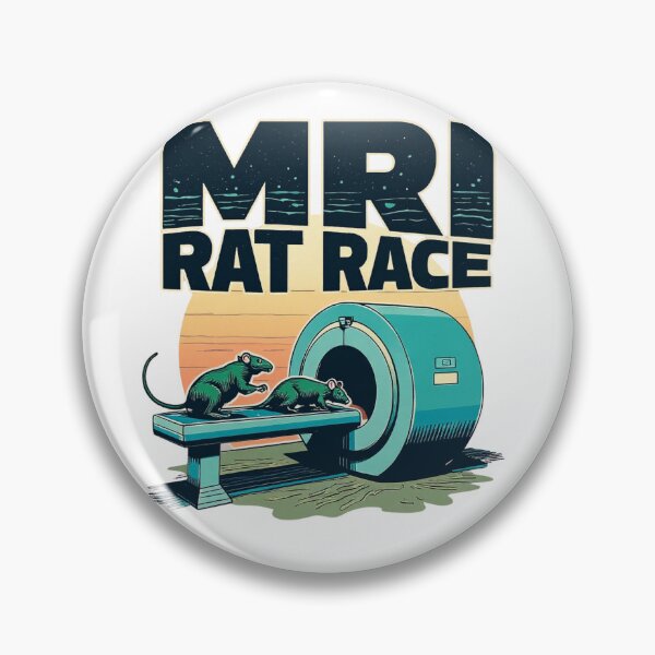 Aperçu de l'œuvre Course de rats IRM Science médicale amusante créée et vendue par rustyroofco.