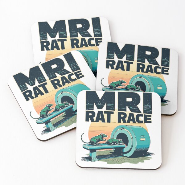 Item preview, MRI Rat Race Funny Medical Science designed and sold by rustyroofco.