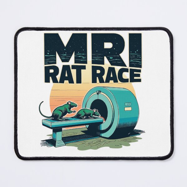 Item preview, MRI Rat Race Funny Medical Science designed and sold by rustyroofco.