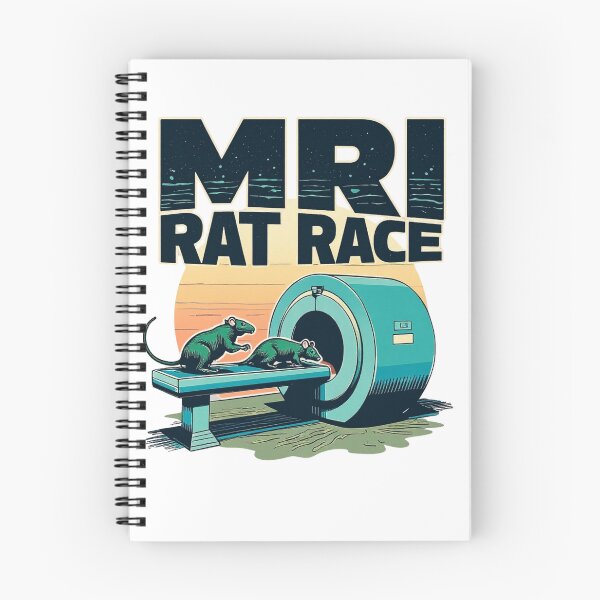 Item preview, MRI Rat Race Funny Medical Science designed and sold by rustyroofco.