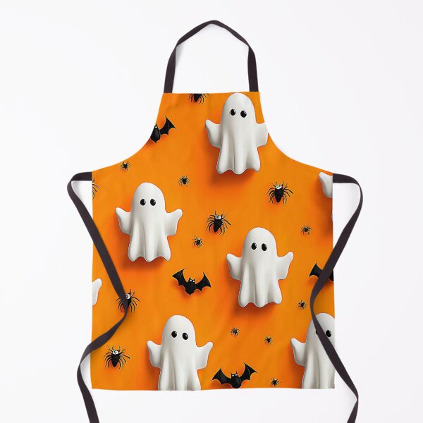 Item preview, Halloween Cute Ghosts, Bats, And Spiders Whimsical Pattern designed and sold by DEC02.