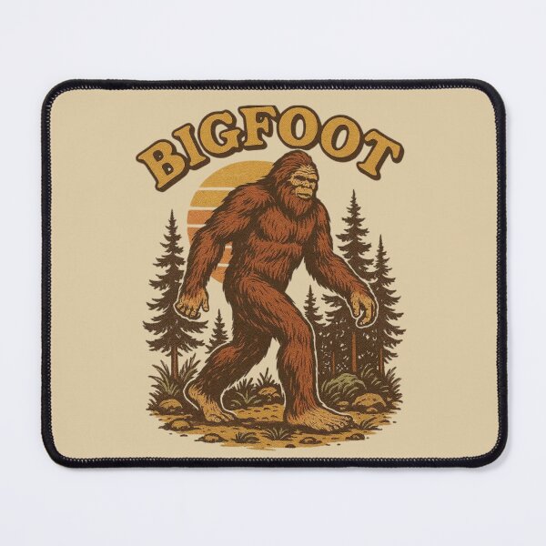Item preview, Bigfoot Forest Walk — Retro Sun Set designed and sold by jglobal360.