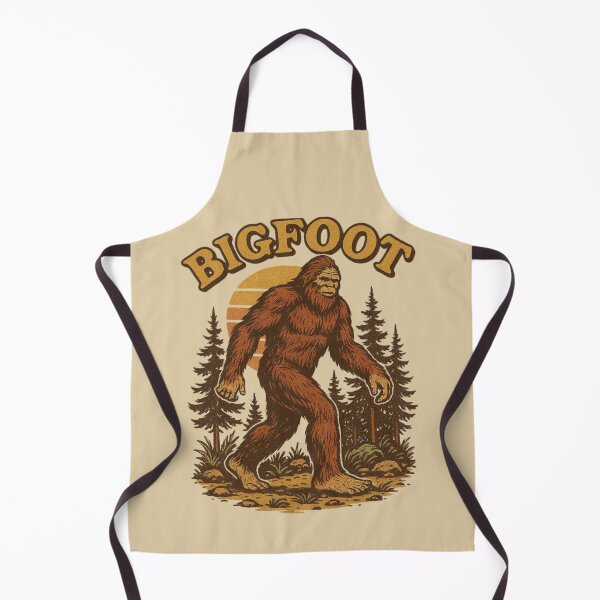 Item preview, Bigfoot Forest Walk — Retro Sun Set designed and sold by jglobal360.