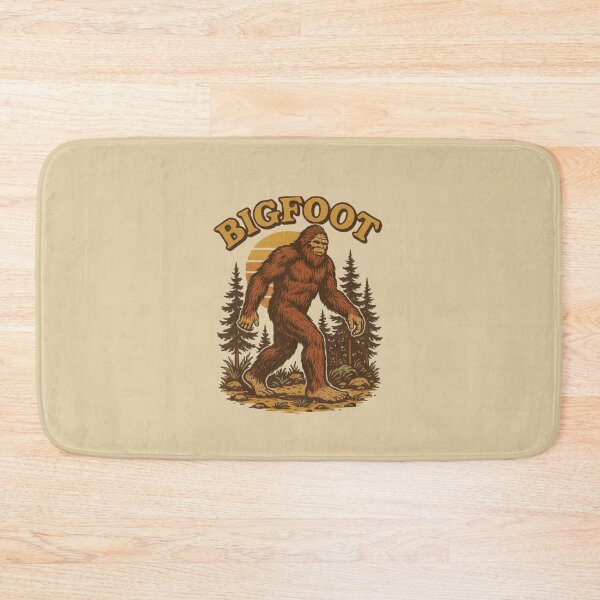 Item preview, Bigfoot Forest Walk — Retro Sun Set designed and sold by jglobal360.