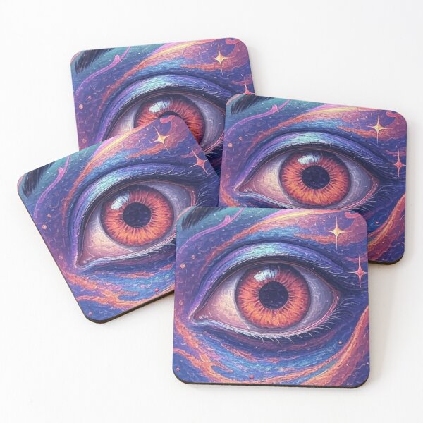 Item preview, Cosmic Gaze: Nebula Eye Vision designed and sold by BOOSTEDMERCH.