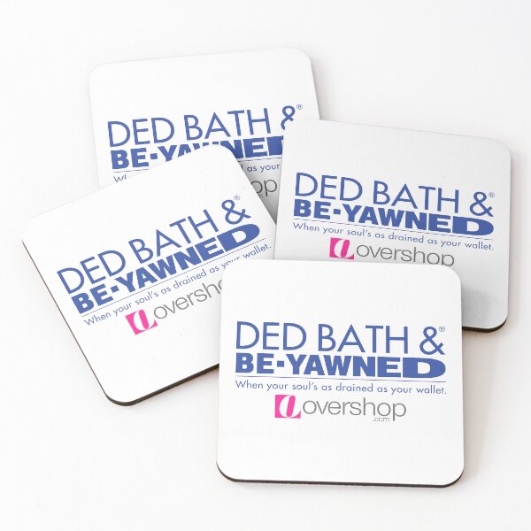 Item preview, Ded Bath and Be-Yawned Parody designed and sold by ArbitraryTees.
